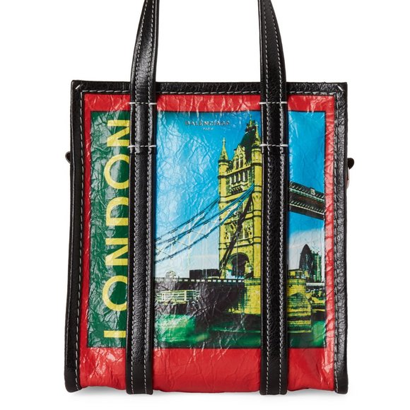 RARE NEW Balenciaga "London" leather shopper bag - Picture 15 of 16